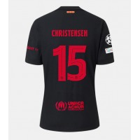 Barcelona Andreas Christensen #15 Fußballbekleidung Auswärtstrikot 2024-25 Kurzarm